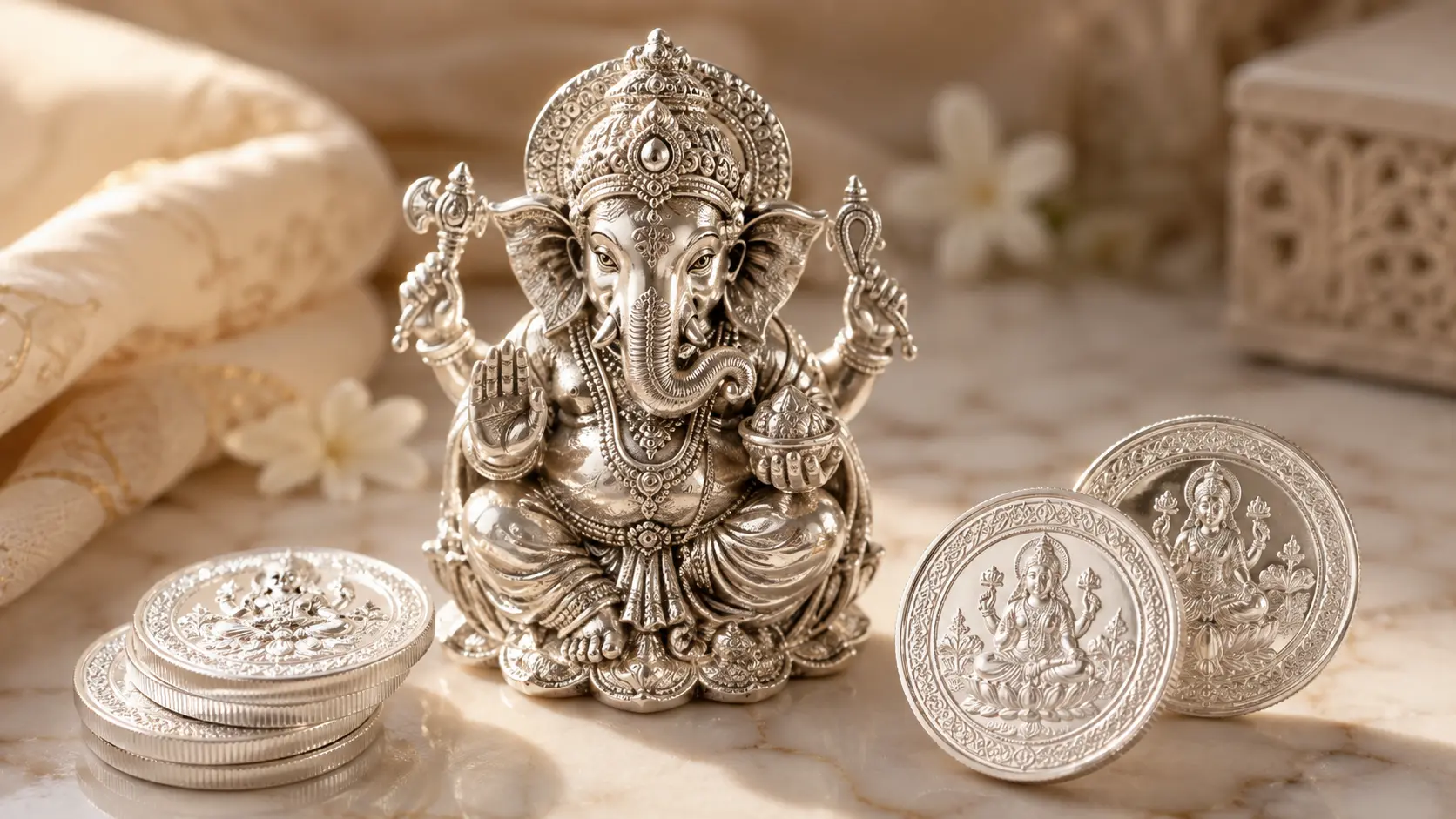 Silver Coins & Idols
